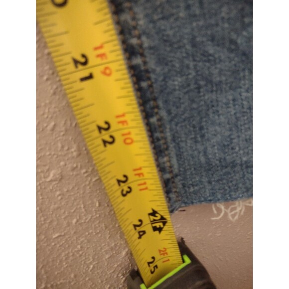 Rag & Bone Womens Size 27 High Rise Ankle Skinny Jeans Levee Blue Frayed Ankle - Picture 10 of 14